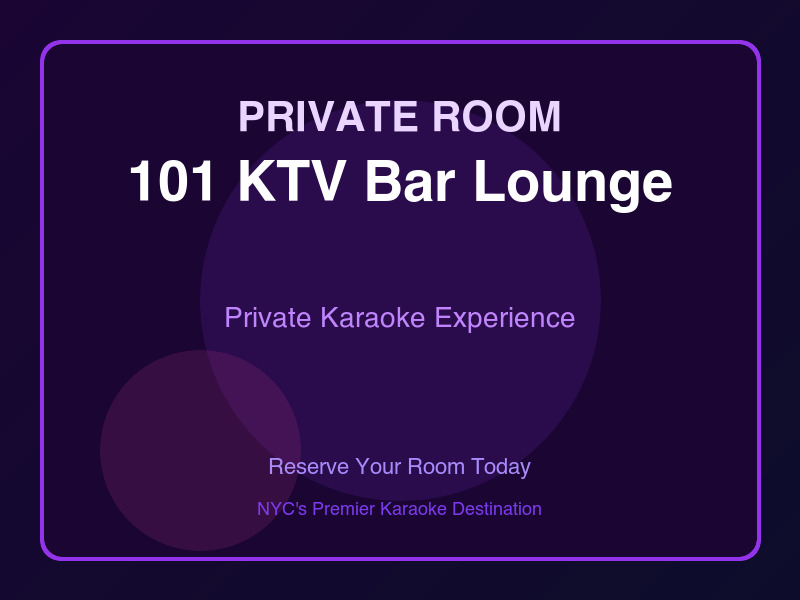 101 KTV Bar Lounge