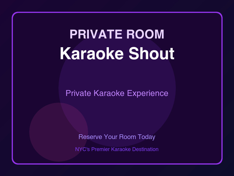 Karaoke Shout